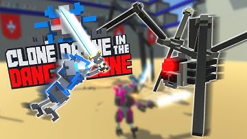 DEATH TO SPIDERTRON! - Clone Drone in the Danger Zone #2