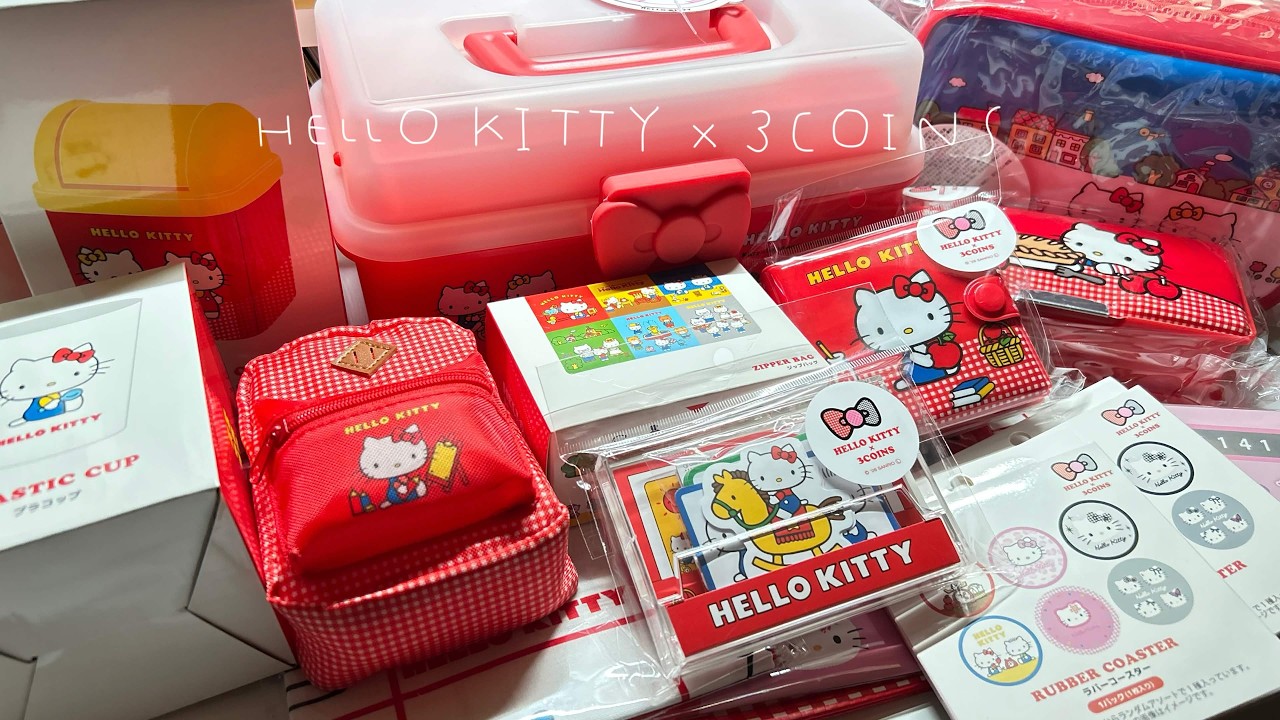 HELLO KITTY × 3COINS - YouTube