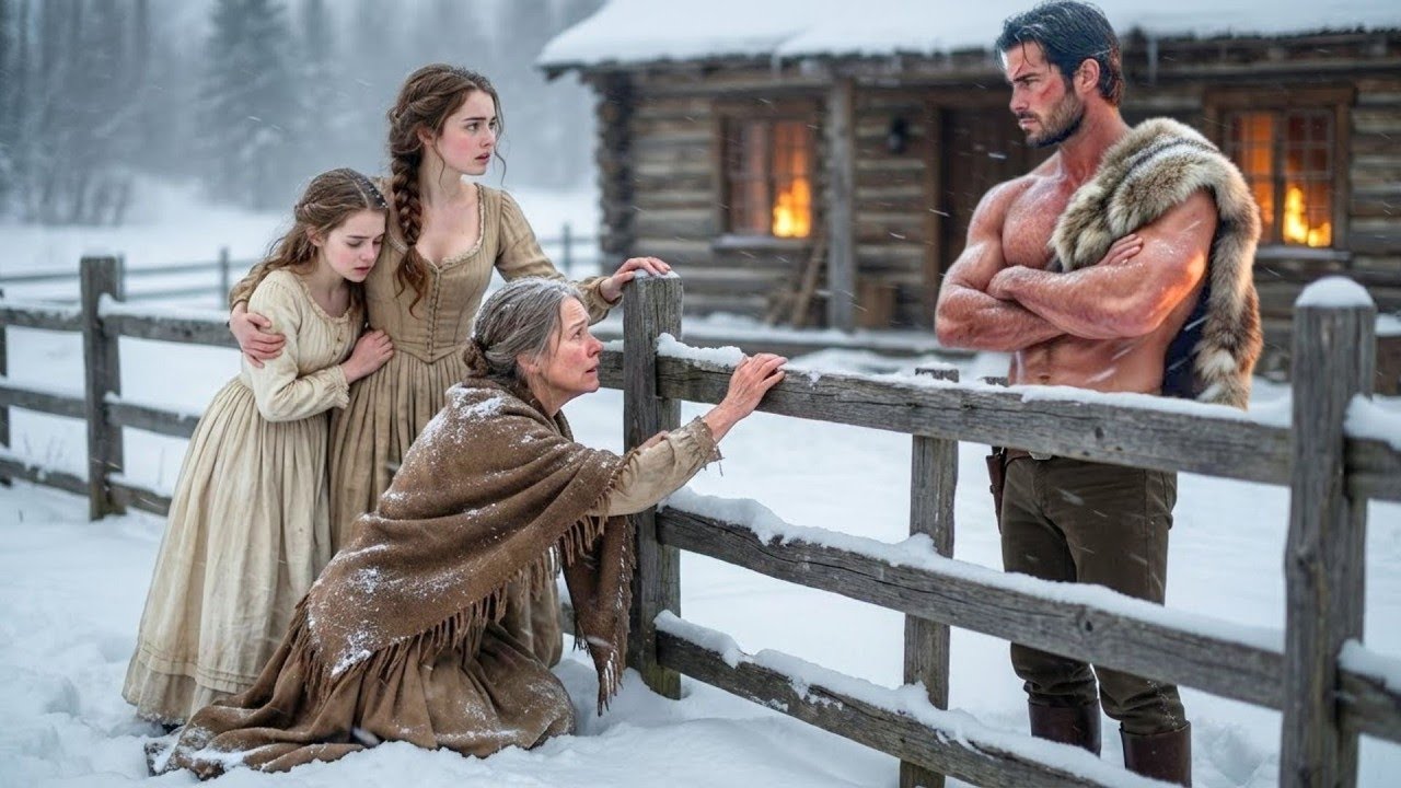 Die alte Frau bat mit ihren zwei Töchtern um Schutz – doch was der Bergmann tat, veränderte alles