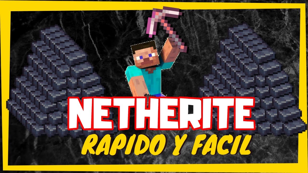 ������ ������ como encontrar NETHERITE FACIL | Minecraft 1.16 - YouTube