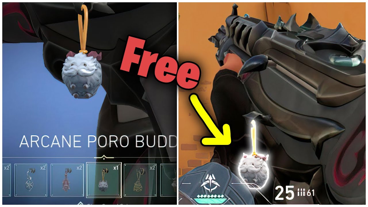 NEW* How to get the Free Arcane Poro Gun Buddy | RiotxArcane Event Guide -  YouTube