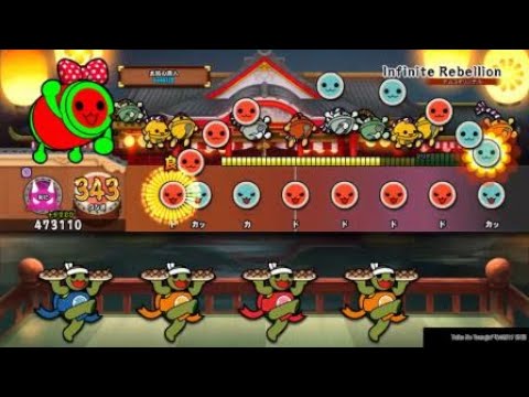 太鼓の達人 リベリオンでたらめ　96連繋いだやつ