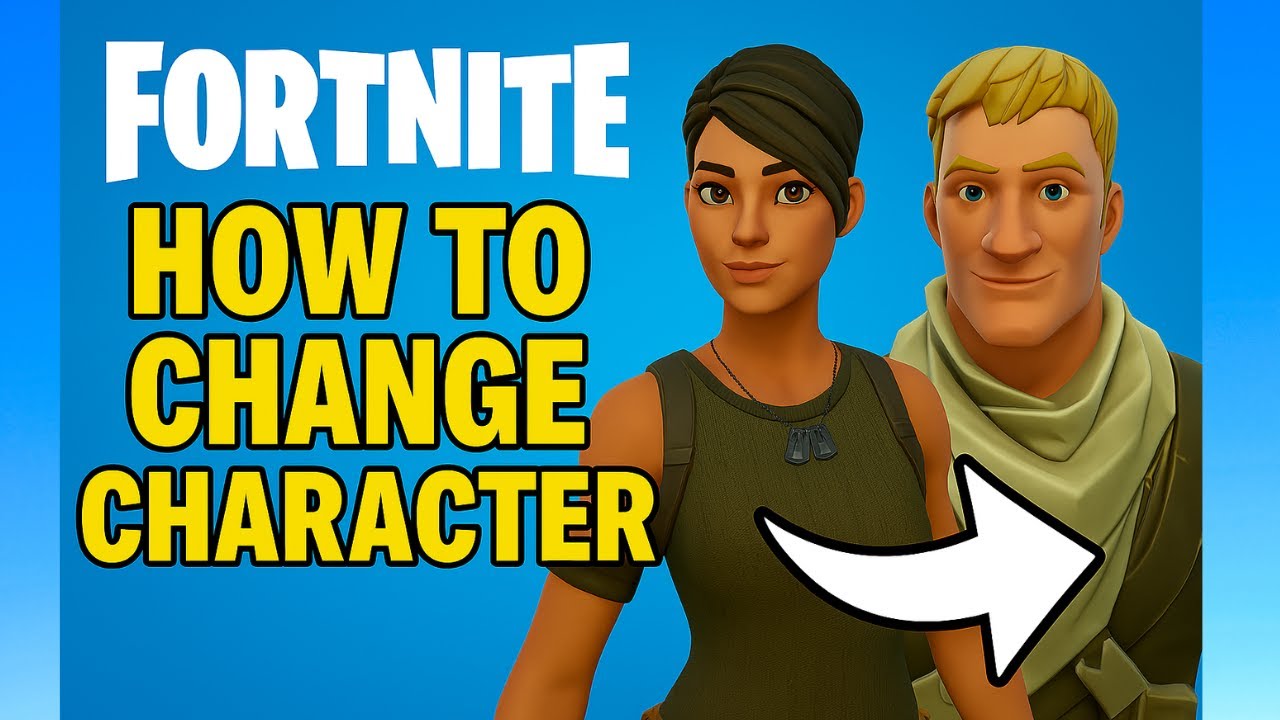 Fortnite: How to Change Your Character (Quick & Easy Method!) - YouTube