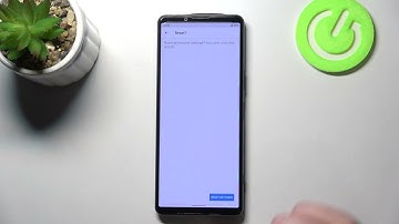 How to Reset Network Preferences on SONY Xperia 5 III - Restore Network Settings