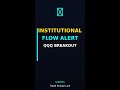 📊 Institutional Flow Alert: QQQ Breakout