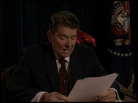 President Reagan's Radio Address on the Soviet Occupation of