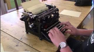 Typing Test - 1911 Underwood 5