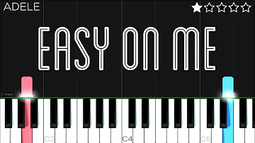 Adele - Easy On Me | EASY Piano Tutorial