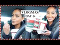 TRYING THE CHRISTMAS DRINKS AT STARBUCKS Vlogmas Day 6