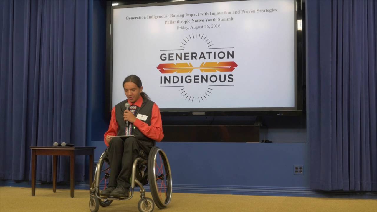 Animas High senior Noah Hotchkiss speaks at White House conference
