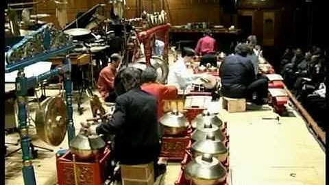 Instruments Indonesian gamelan