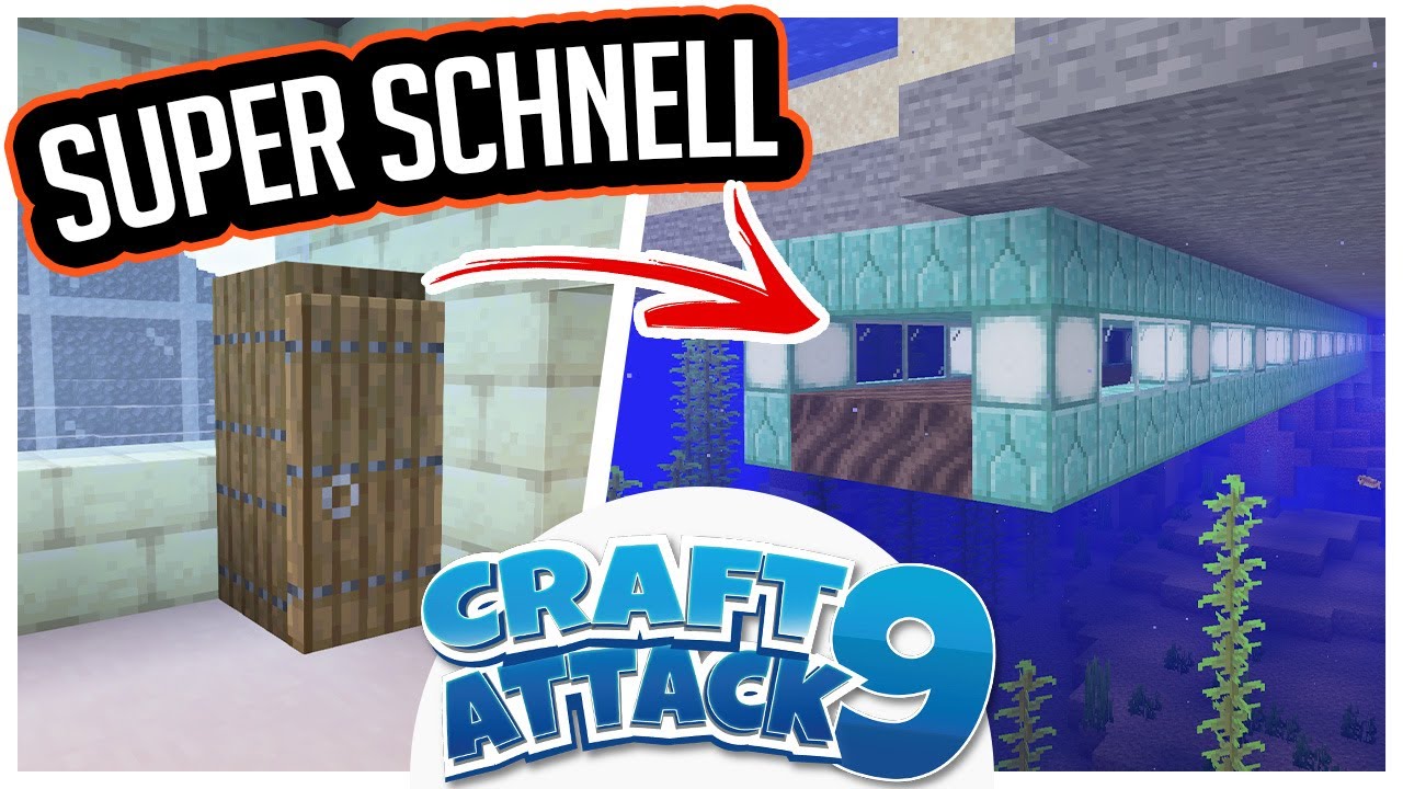 HIGH SPEED Fluchttunnel | Craft Attack 9 #58 | Minecraft Craft Attack ...