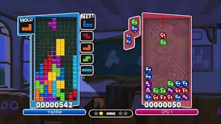 Puyo Puyo Tetris - An idiotic girl does T-Spins for 10 hours