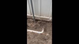 Water and Sewer Tie in by Rising Tide Plumbing  1,108 views 1 year ago 57 seconds