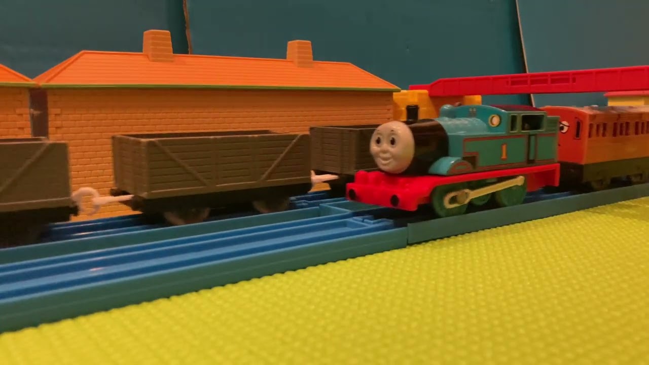 レッツゴー！プラレールトーマス！の撮影様子