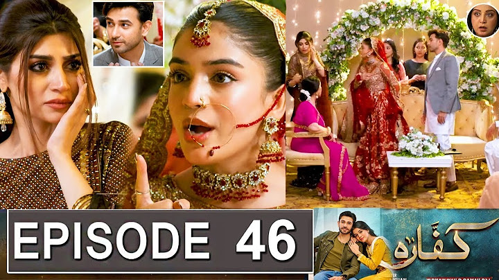 Kaffara Episode  46 Promo [Eng Sub] - Ali Ansari Laiba  Khan Zoya Nasir | update | The drama desk