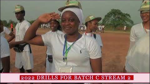 2022 NYSC DRILLS FOR BATCH C STREAM 2