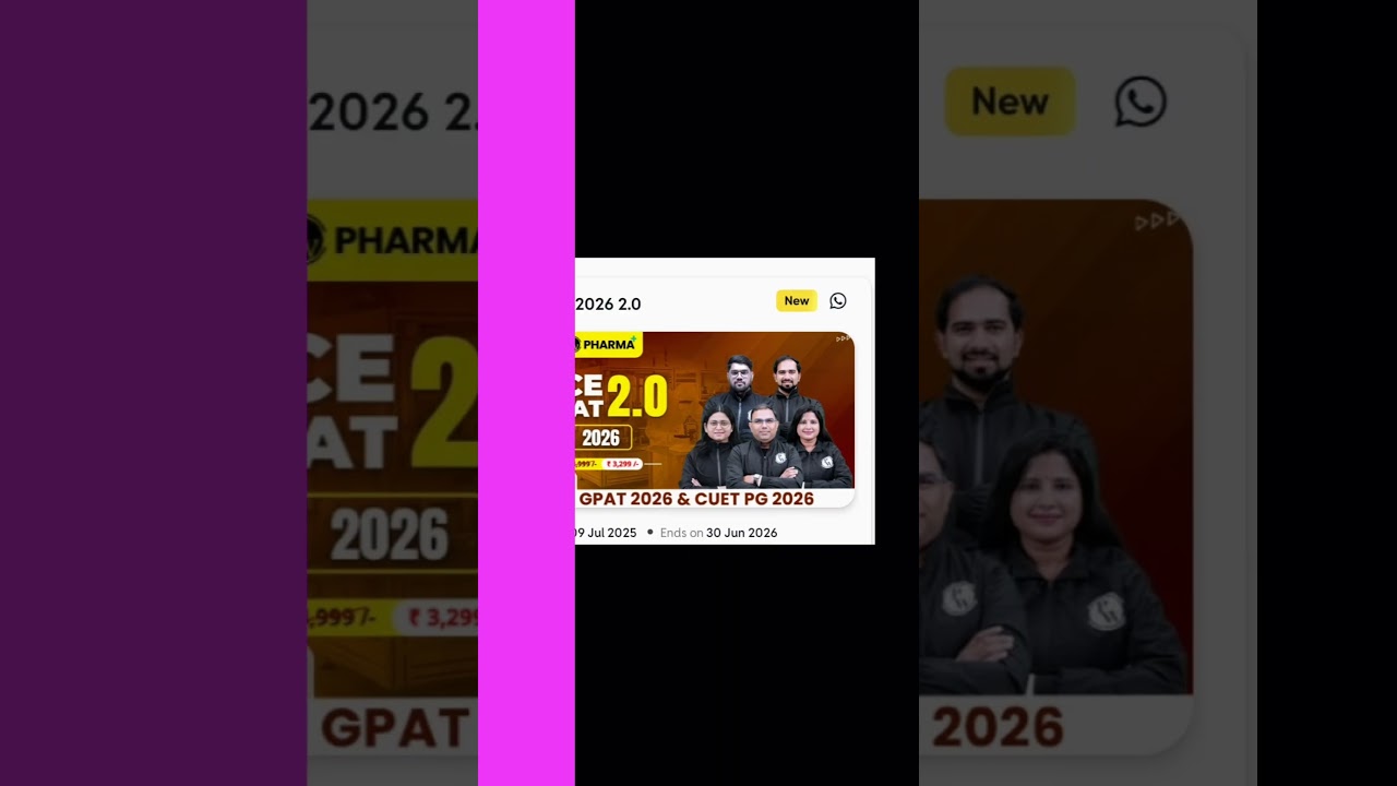 AFFORDABLE COURSE FOR GPAT PREPRATION