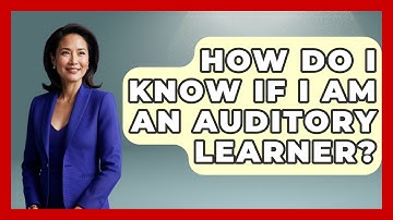 How Do I Know If I Am An Auditory Learner? - The Personal Growth Path