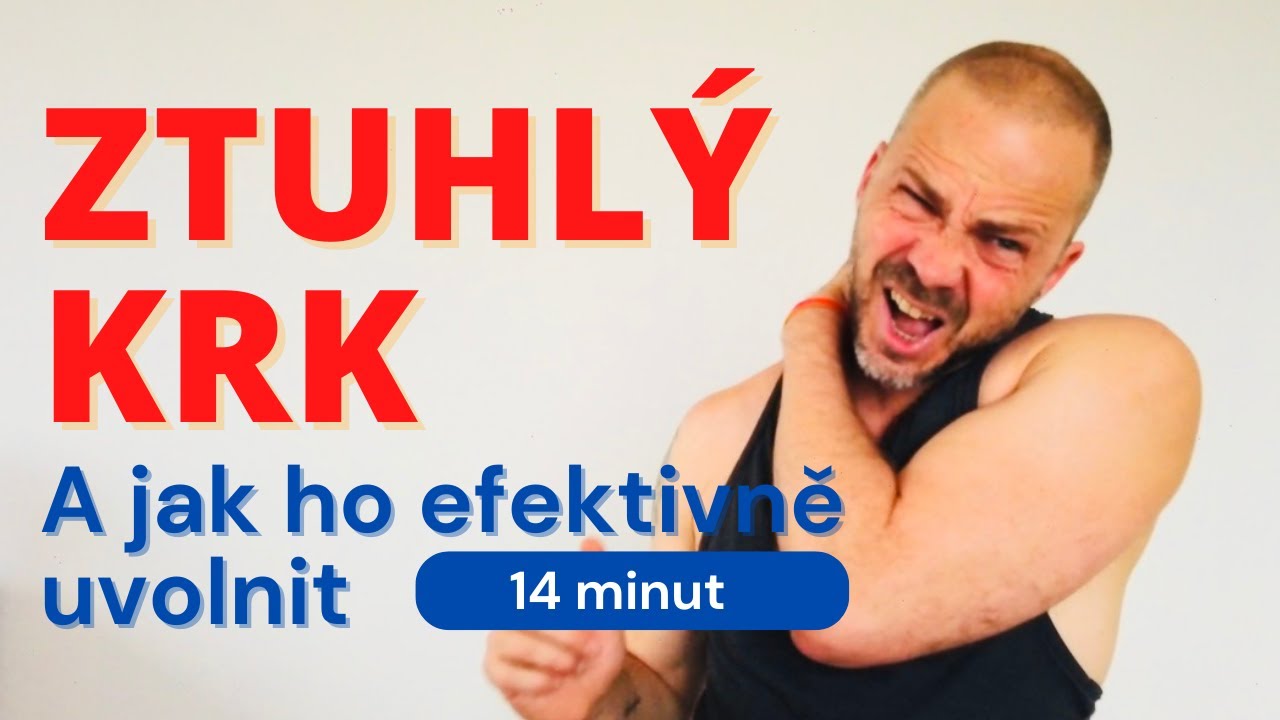 ZTUHLÝ KRK a jak ho efektivně uvolnit za 14 minut -  Jóga po 40tce
