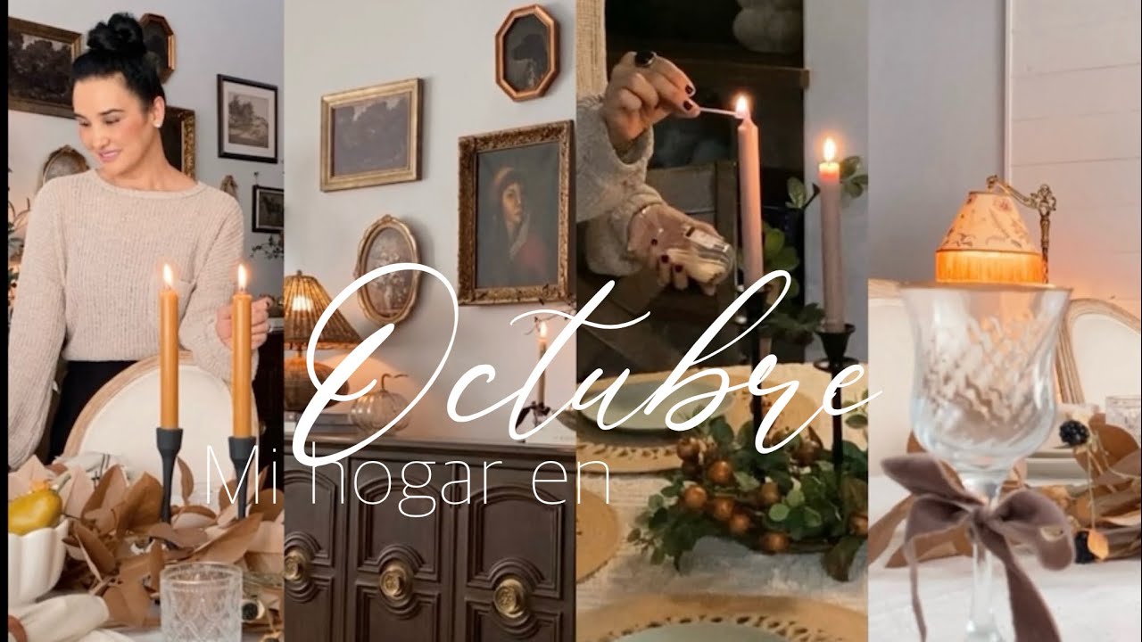 DECORACIÓN🍂 Creando un ambiente acogedor en mi hogar! Receta fácil para un otoño delicioso y cálido