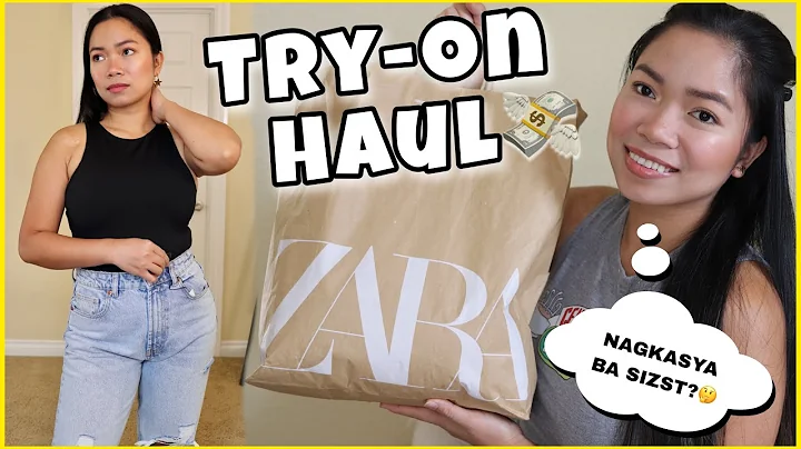 ZARA TRY-ON HAUL || First Impressions | Jean Hartm...