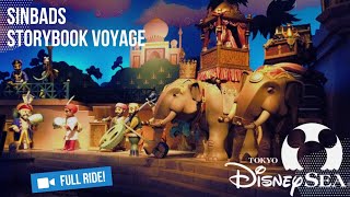 TOKYO DISNEY SEA 2024 - SINBADS STORYBOOK VOYAGE FULL RIDE!