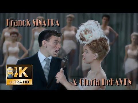 Frank Sinatra & Gloria DeHaven AI 4K Colorized Enhanced - Come Out, Come Out, Whereever You Are 1944