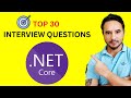 Top 30  net core interview questions in 30 mins  net c