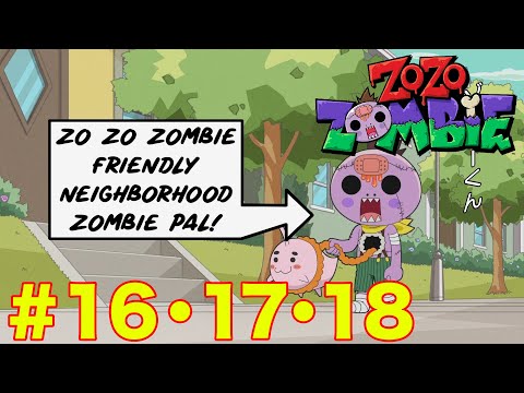 【英語アニメ】Zo Zo Zombie Episode16・17・18【字幕入り】