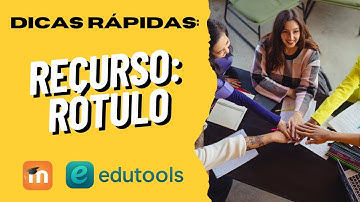 Moodle 5 - Dica rápida - Recurso:  Rótulo