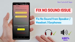 Earphone or Speaker No Sound Fix | Headphone or Headset not detecting 100% Solution for Android 2022 screenshot 5