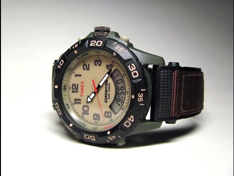 timex analog digital combo watch