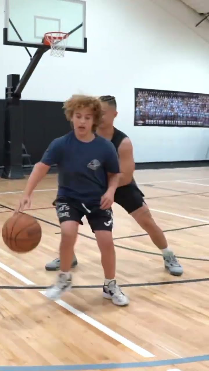 12 Y/O Niles Neumann Got Handles like Kyrie and Step-back like Steph!