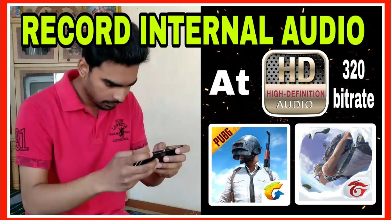 How to record android screen with internal audio without Root