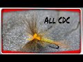 Tying an all cdc dry fly pattern  small and hi vis