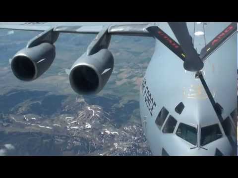 KC-135 Refuels C-17 Out Of Lewis-McChord