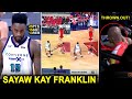 TRIPLE DOUBLE! Sayaw Lahat kay Jamaal Franklin 25pts 15ast 13rebs! | THROWN OUT si Coach Yeng Guiao!