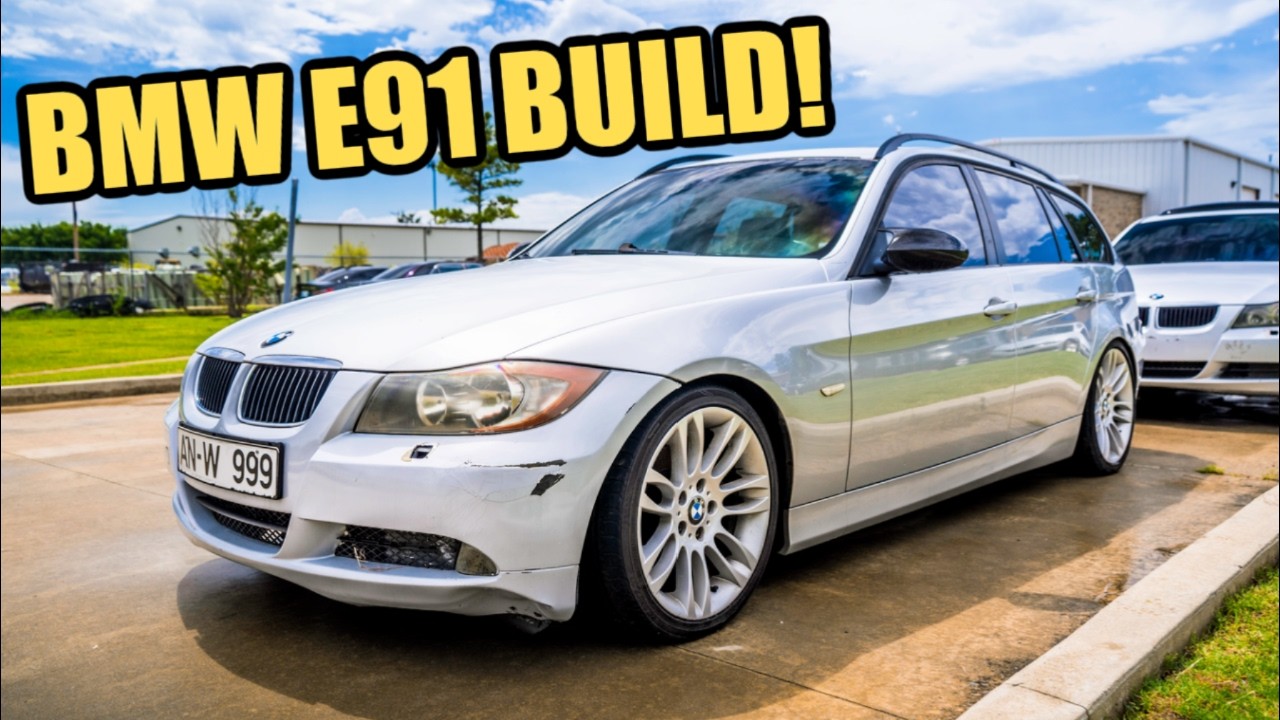 BMW E91 WAGON BUILD! Neglected USA 328xi Touring Project Begins! | Time for a Swap?!