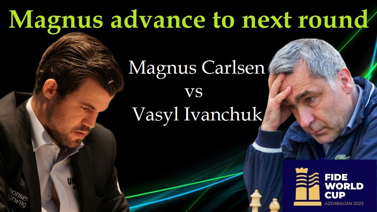 Magnus Carlsen is through to the Quarterfinals of FIDE World Cup! The World  no. 1 defeated Vasyl Ivanchuk 2-0 in their Round 5 match…