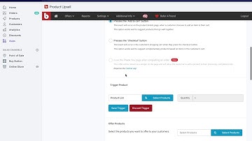 Create a new offer with Bold Upsell