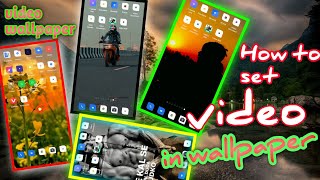 How to set Live wallpaper for Android।।कोई भी video wallpaper में set करे screenshot 3