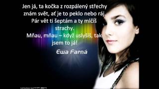 Ewa farna-kočka na rozpálený střeše -lyrics