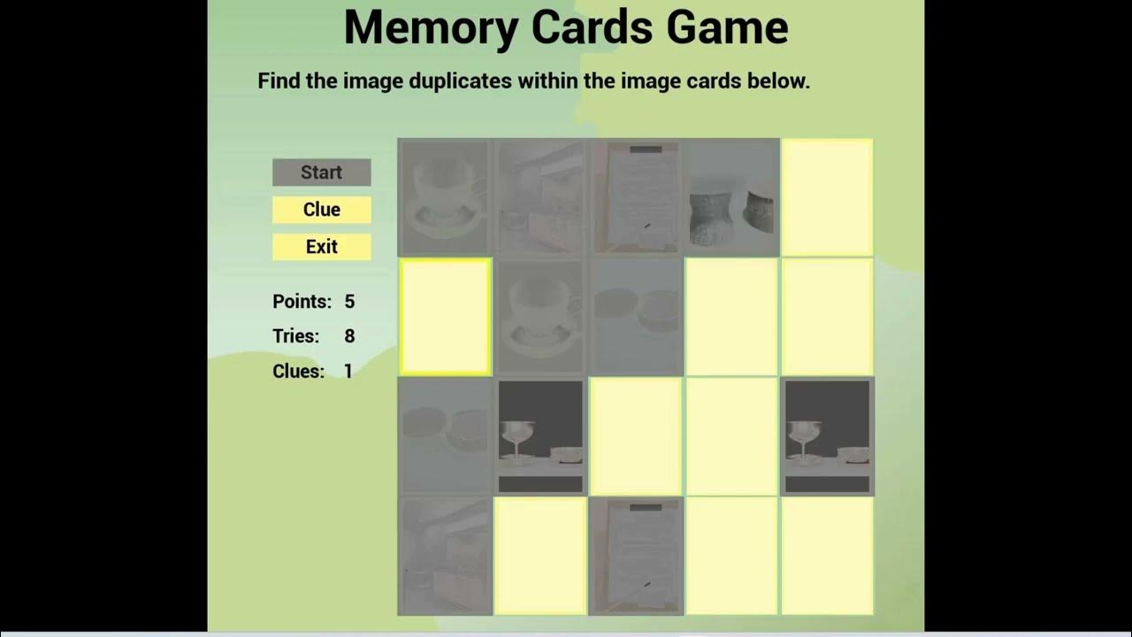 Ue4 ue5 memory cards game product promotional video youtube