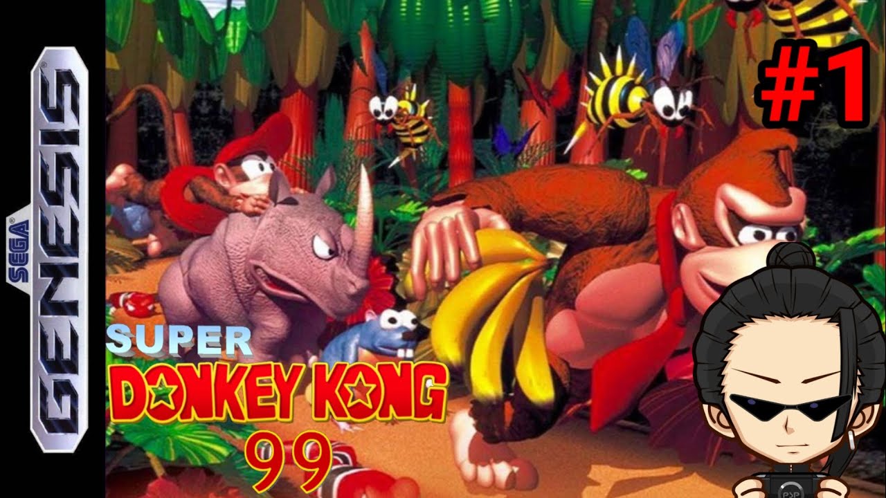 Main Donkey Kong Disega GenesisSUPER DONKEY KONG 99 1 SEGA