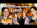 Ammu came home for lunch  chicken mughlai kebab  custard buns  sulus sweet life  ahaana krishna