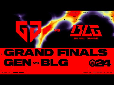 GEN vs. BLG | MSI 2024 | Gen.G vs. Bilibili Gaming | GAME 1