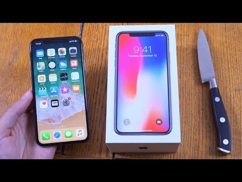 Apple iPhone X - Unboxing!