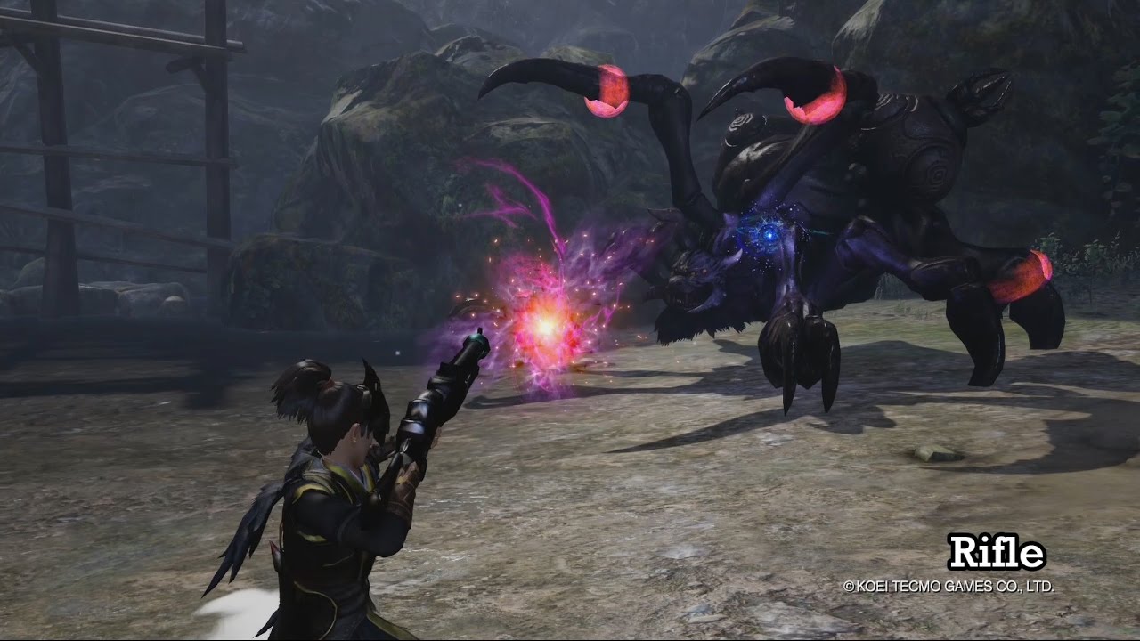 games people play Toukiden 2 - Rifle Gameplay Trailer