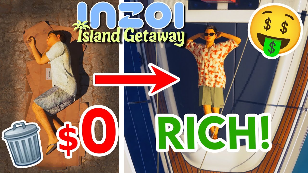 I Started With $0 to Luxury in inZOI: Cahaya Island Getaway